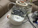 乐扣乐扣养生壶小型一人 煮茶器 家用全玻璃花茶壶烧水壶办公室电热水壶煮茶壶EJK3315WHT 1L 实拍图