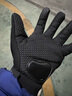 REALM TRIBE摩托车骑行手套防摔防风秋冬加绒保暖骑士电动车机车触屏滑雪手套 黑色加绒款  L号 实拍图