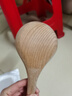美厨（maxcook）木汤勺 榉木勺子 天然家用无漆无蜡木勺铲 加长柄菜勺MCCU4157 实拍图
