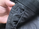 与狼共舞【品质棉】商务休闲通勤裤子弹力男士休闲长裤 001黑色 34  实拍图