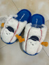 细细条（XIXITIAO）趣味情侣棒球棉拖鞋男女冬家居防滑保暖可爱个性毛毛鞋ins 白蓝色【可爱棒球】 36 -37【标准码】 实拍图