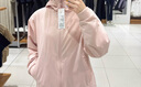 优衣库女装防风拉链连帽外套/内里摇粒绒户外防水472150 11 粉红色 M /160/84A 实拍图