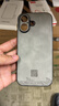 世咏适用苹果17手机壳 iphone17保护套全包超薄防摔轻奢羊巴皮简约国风小羊皮男女款 灰色 实拍图