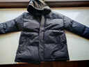 红蜻蜓（RED DRAGONFLY）棉服男冬季加厚连帽棉袄时尚休闲防风保暖防寒舒适男外套黑色XL 实拍图