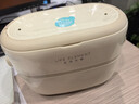 生活元素（LIFE ELEMENT）插电式电热饭盒 便携式保温加热饭盒陶瓷内胆 便当盒热饭神器 1L双胆 F88 实拍图