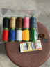 10卷302家用黑白彩色缝纫线手工宿舍diy缝纫线针线套装 10卷10色彩色302缝纫线+针工具包 3.5克 单卷线净重 实拍图