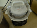 美的（Midea）电炖锅电蒸锅 煮粥婴儿辅食锅专用炖汤盅煲汤锅熬粥炖盅1L白瓷隔水炖 蒸炖一体多功能锅MD-DZE1068 实拍图
