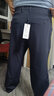 罗蒙休闲裤男士春秋冬加绒加厚男裤高弹抗皱免烫宽松直筒西装裤子男 藏青 【春秋厚款】 40 ( 腰围3尺1) 实拍图