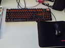 雷柏（Rapoo） V500PRO单光版 有线背光机械键盘 104键全尺寸游戏电竞笔记本电脑办公吃鸡全键无冲键盘 红轴  实拍图
