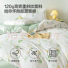 京东京造悦柔四件套 120g加厚耐用磨毛A类床单被套床上四件套 1.8米香雪球 实拍图