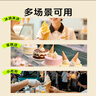 展艺脆甜筒 脆皮壳冰激凌冰淇淋热奶宝蛋托蛋卷500g (50支)商用箱装 实拍图