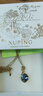 XUPING旭平首饰仿水晶经典肥方项链女士饰品送新年礼物 4号色-黑灰 约40+5cm 实拍图