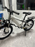 凤凰（Phoenix）儿童自行车6-12岁中大童男孩山地车青少年变速学生车单车小学生车 A6- 金属灰- 单速辐条轮-带后座架 20寸(适合身高130-150cm) 实拍图