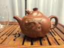 百年利永宜兴紫砂壶纯全手工原矿朱泥鱼化龙壶功夫茶具泡茶壶 实拍图