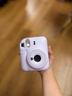 INSTAX富士instax立拍立得 一次成像相机 mini12（mini11升级款）鸢尾紫 实拍图
