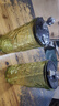 玻璃吸管水杯新款高颜值小熊吸管杯办公室家用钻石杯可爱创意杯子 钻石小熊【绿色】 330ml 实拍图