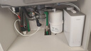 海尔（Haier）净水器家用厨下式RO反渗透纯水机直饮加热一体机自来水全屋前置过滤器套装前十名小白鲸 高端彩屏管线机+顶配前置+净水器 实拍图