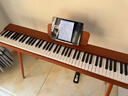 贝琪（Betsy）B351电钢琴88键重锤成人儿童电子钢琴家用练习初学者专业考级钢琴 B350-标准88键木纹棕+圆腿支架 实拍图