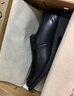 波图蕾斯皮鞋男士英伦套脚商务休闲鞋轻便软底乐福正装鞋男 9526 黑色 41 实拍图