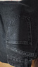 森马（Semir）森柔牛仔|牛仔裤女抓毛拖地裤显腿直2024冬季阔腿裤109724124001 实拍图