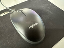 罗技（Logitech）MK120 键鼠套装 有线键鼠套装 办公键鼠套装 电脑键盘 USB即插即用 全尺寸 黑色 实拍图