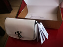 Calvin Klein时尚单肩包礼物链条包包金属字母旋扣翻盖CK女包斜挎马鞍包DH3240 实拍图