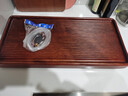 神雕（SHEN DIAO）整块原木花梨木茶盘电木款单层排水式简约茶托盘家用大号实木茶台 花梨木-简流水(65x32)配水球水管 实拍图