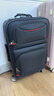 竹貂行李箱耐磨牛津布28英寸大容量男拉杆箱女万向轮旅行箱密码箱皮箱 黑色-耐磨牛津布 20英寸 【短期出行可选】 实拍图