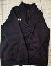 安德玛（UNDERARMOUR） Rival男子1/4拉链运动休闲卫衣1386016 黑色001 XL 实拍图