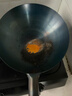 荣事达（Royalstar）章丘手工锻打铁锅圆底老式炒锅无涂层不粘炒菜锅燃气灶无盖32cm 实拍图