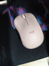 罗技（Logitech）M221轻音鼠标 无线鼠标 办公鼠标 对称鼠标 带无线微型接收器 茱萸粉 实拍图