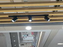 鑫汐 COB导轨射灯火锅店轨道射灯商用导轨灯轨道灯服装LED店铺背景灯 黑色20W-豪华款 暖黄光 实拍图