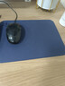 镭拓（Rantopad）G1 硬质皮革游戏防水鼠标垫  商务办公电脑鼠标垫 桌面垫 藏蓝色 实拍图