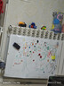 齐富60*90cm白板贴墙磁性家用可移除不伤墙自粘涂鸦墙面磁吸画板儿童小黑板贴墙画画教学可擦软白板 实拍图