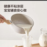 京东京造奶锅 辅食锅婴儿麦饭石色不粘煎煮汤锅泡面锅燃气电磁炉通用18cm 实拍图