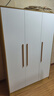 白浅衣柜卧室对开门衣柜实木组合现代简易家用柜子收纳儿童衣柜 120主柜 实拍图
