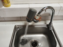 美的（Midea）净水器水龙头过滤器家用自来水滤水器直饮前置过滤器厨房卫生间通用除水垢除余氯双出水可清洗滤芯 一机一芯【可清洗滤芯】 实拍图