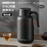 炊大皇保温壶316L不锈钢大容量家用热水壶暖瓶一体无缝内胆2L（哑光黑） 实拍图