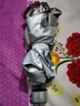 【全网爆款】手动UV折叠雨伞男女晴雨伞两用防晒遮阳黑胶伞 【新人福利】7骨 纯色随机无黑胶 实拍图