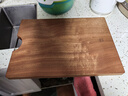 京东京造 菜板 砧案板切菜实木家用双面抗菌【乌檀整木】加厚 50*35*3cm 实拍图
