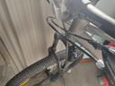 喜德盛山地自行车黑客380避震前叉21速禧玛诺变速X6铝合金车架通勤代步 黑/灰色（26款） 17寸（建议身高165-180） 实拍图
