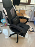 锦汐 电脑椅家用办公椅子靠背人体工学椅学习转椅老板座椅游戏电竞椅 【可后躺】黑框黑网 实拍图