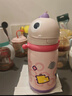 babycare儿童保温杯婴儿宝宝吸管水杯霸王龙不锈钢保温杯300ml-新旧款混发 实拍图