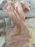 童泰新生儿半背衣婴儿衣服纯棉四季0-3月宝宝上衣满月服2件装 粉色 59 实拍图