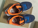 361°儿童运动鞋男女童(3-12岁)防撞鞋头密网休闲跑鞋 蓝 38 实拍图