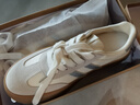 百思图25春时尚复古户外运动德训鞋厚底女休闲鞋V2506AM5 米/灰/银 37 实拍图