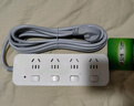 公牛（BULL）分控插座/插线板/插排/排插/接线板/宿舍家用桌面拖线板  3C认证  4位分控全长1.8米 独立开关 实拍图