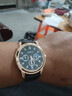 【网红爆款】商务腕表石英运动表休闲皮带男女手表 黑色 实拍图