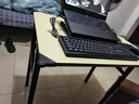 墨例折叠桌电脑桌椅长条桌子折叠书桌弹簧桌学习台式桌面试办公培训桌 实拍图