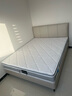 顾家家居（KUKA）布艺床京东家具双人床1.5米x2米9052月纱白高脚款床架京仓闪发 实拍图